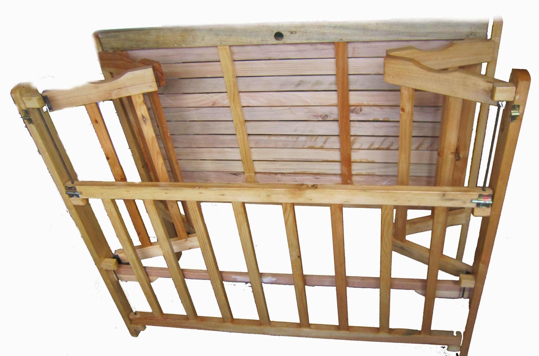 folded crib